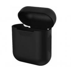 Чохол для навушників MakeFuture Apple AirPods 1/2 Silicone Black