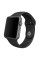 Ремінець Apple Ultra 49mm | 45mm | 44mm | 42mm Black Sport Band with Space Black Steel Pin S | M & M | L (MJ4N2) для Apple Watch