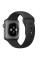 Ремінець Apple Ultra 49mm | 45mm | 44mm | 42mm Black Sport Band with Space Black Steel Pin S | M & M | L (MJ4N2) для Apple Watch