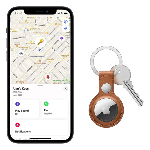 Брелок Apple AirTag (MX532) (Без коробки)