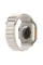 Ремінець Apple Alpine Loop Starlight для Apple Watch Ultra Ultra 49mm | 45mm | 44mm | 42mm Розмір M (MQE03)