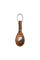 Брелок з кільцем Apple Hermès Key Ring Fauve (MX872) з AirTag
