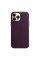 Шкіряний чохол Apple Leather Case with MagSafe Dark Cherry (MM1M3) для iPhone 13 Pro Max