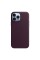 Шкіряний чохол Apple Leather Case with MagSafe Dark Cherry (MM1M3) для iPhone 13 Pro Max