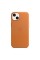 Шкіряний чохол Apple Leather Case with MagSafe Golden Brown (MM103) для iPhone 13