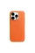 Шкіряний чохол Apple Leather Case with MagSafe Orange для iPhone 14 Pro Max (MPPR3) (Відкрита упаковка)