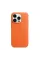 Шкіряний чохол Apple Leather Case with MagSafe Orange для iPhone 14 Pro Max (MPPR3) (Відкрита упаковка)