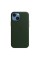 Шкіряний чохол Apple Leather Case with MagSafe Sequoia Green (MM0J3) для iPhone 13 mini