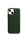 Шкіряний чохол Apple Leather Case with MagSafe Sequoia Green (MM0J3) для iPhone 13 mini