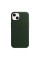 Шкіряний чохол Apple Leather Case with MagSafe Sequoia Green (MM173) для iPhone 13