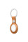 Шкіряний брелок з кільцем Apple Leather Key Ring Golden Brown (MMFA3) для AirTag