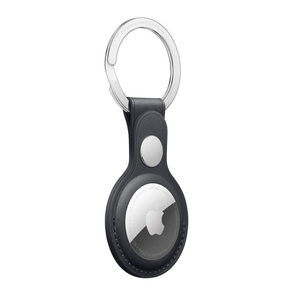 Шкіряний брелок з кільцем Apple Leather Key Ring Midnight (MMF93) для AirTag