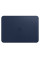 Шкіряний чохол Apple Leather Sleeve Midnight Blue (MQG02) для MacBook 12"
