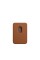 Шкіряний чохол-гаманець Apple Leather Wallet MagSafe Saddle Brown (MHLR3) для iPhone 14 | 13 | 12