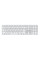 Клавіатура Apple Magic Keyboard with Touch ID and Numeric Keypad Silver US English (MK2C3)