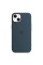 Силіконовий чохол Apple Silicone Case MagSafe Abyss Blue (MM293) для iPhone 13