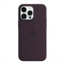 Силіконовий чохол Apple Silicone Case MagSafe Elderberry (MPTX3) для iPhone 14 Pro Max