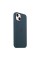 Силіконовий чохол Apple Silicone Case MagSafe Abyss Blue (MM213) для iPhone 13 mini