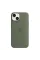 Силіконовий чохол Apple Silicone Case MagSafe Olive (MQU83) для iPhone 14 | 13