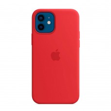 Силіконовий чохол Apple Silicone Case MagSafe (PRODUCT) RED (MHL63) для iPhone 12 | 12 Pro