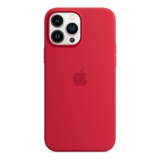 Силіконовий чохол Apple Silicone Case MagSafe (PRODUCT) RED (MM2V3) для iPhone 13 Pro Max (Уцінка)