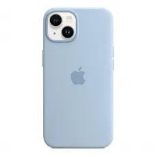 Силіконовий чохол Apple Silicone Case MagSafe Sky (MQU93) для iPhone 14 | 13