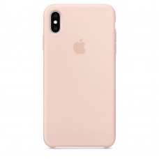 Силіконовий чохол Apple Silicone Case Pink Sand (MTFD2) для iPhone XS Max