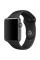 Ремінець Apple Ultra 49mm | 45mm | 44mm | 42mm Black Sport Band with Space Black Steel Pin S | M & M | L (MJ4N2) для Apple Watch