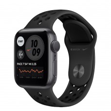 Смарт-годинник Apple Watch Nike Series 6 GPS, 40mm Space Gray Aluminum Case with Anthracite | Black Nike Sport Band (M00X3)