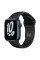 Смарт-годинник Apple Watch Nike Series 7 GPS, 45mm Midnight Aluminum Case with Anthracite | Black Nike Sport Band (MKNC3)