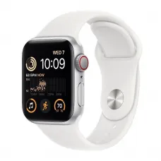 Смарт-годинник Apple Watch SE 2 GPS, 40mm Silver Aluminum Case with White Sport Band (MNJV3)