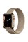 Смарт-годинник Apple Watch Series 7 GPS + Cellural, 41mm Gold Stainless Steel Case with Gold Milanese Loop (MKHH3)