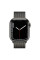 Смарт-годинник Apple Watch Series 7 GPS + Cellural, 45mm Graphite Stainless Steel Case with Graphite Milanese Loop (MKJJ3)