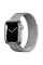 Смарт-годинник Apple Watch Series 7 GPS + Cellural, 45mm Silver Stainless Steel Case with Silver Milanese Loop (MKJE3)