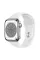 Смарт-годинник Apple Watch Series 8 GPS+Cellular, 41mm Silver Stainless Steel Case with White Sport Band (MNJ53)